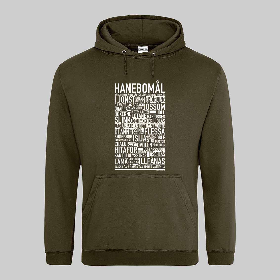 Hanebomål Dialekt Text Hoodie