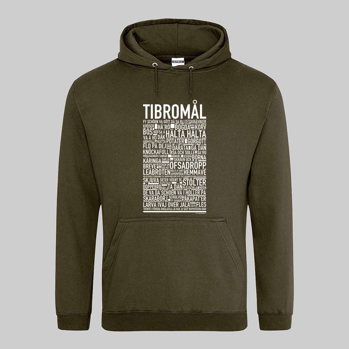 Tibromål Dialekt Text Hoodie