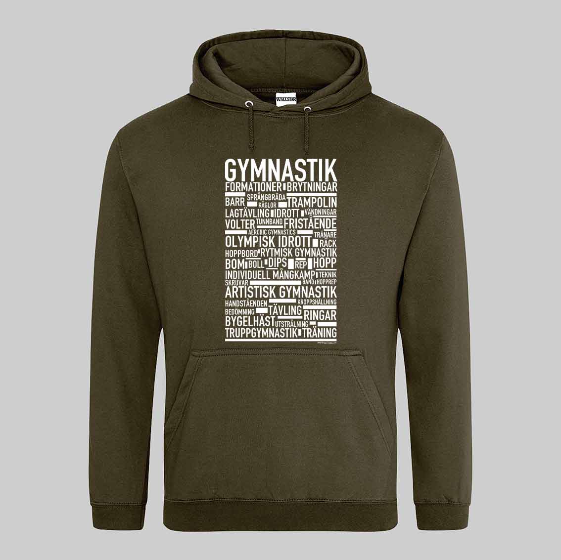 Gymnastik Text Hoodie