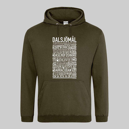 Dalsjömål Dialekt Text Hoodie