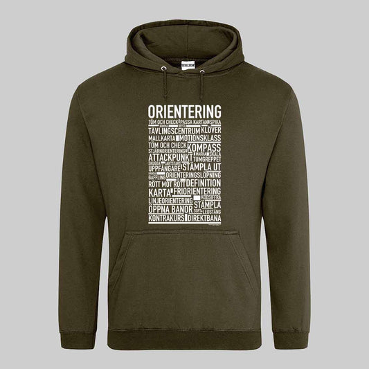Orientering Text Hoodie