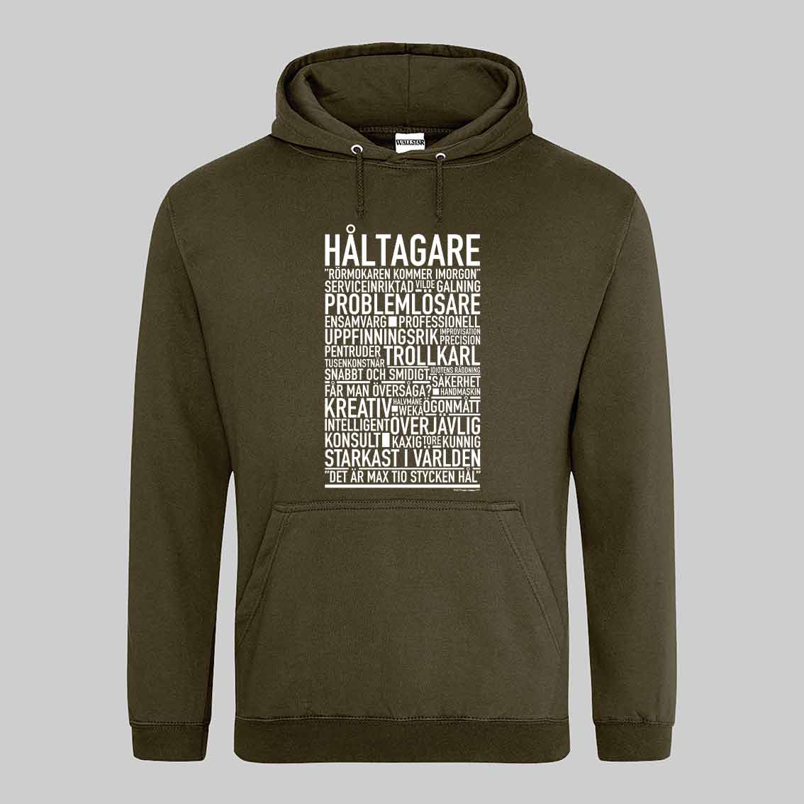 Håltagare Text Hoodie