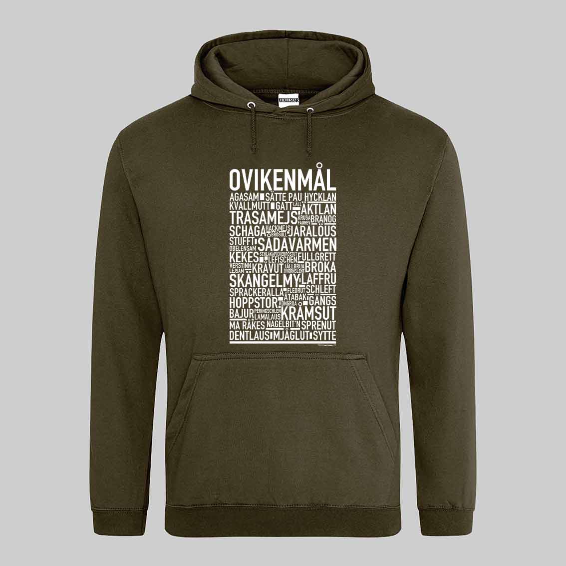 Ovikenmål Dialekt Text Hoodie