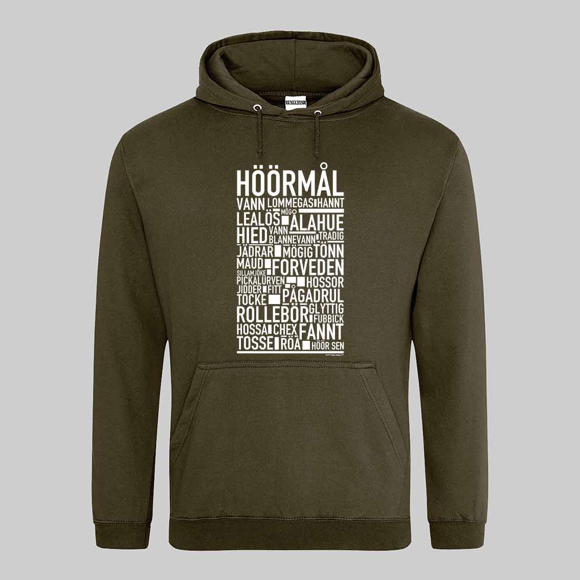Höörmål Dialekt Text Hoodie