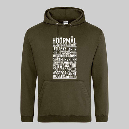 Höörmål Dialekt Text Hoodie