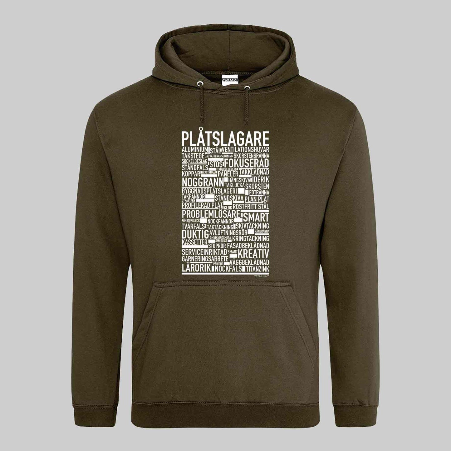 Plåtslagare Text Hoodie