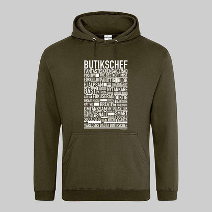 Butikschef Text Hoodie