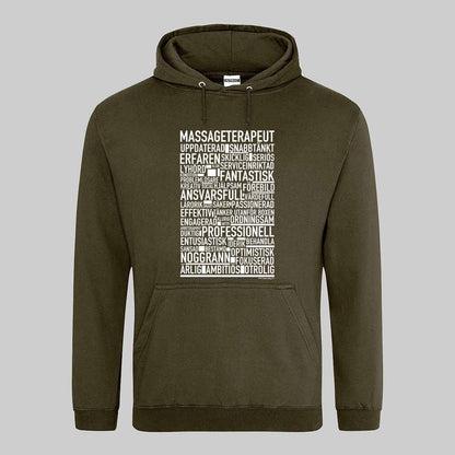 Massageterapeut Text Hoodie
