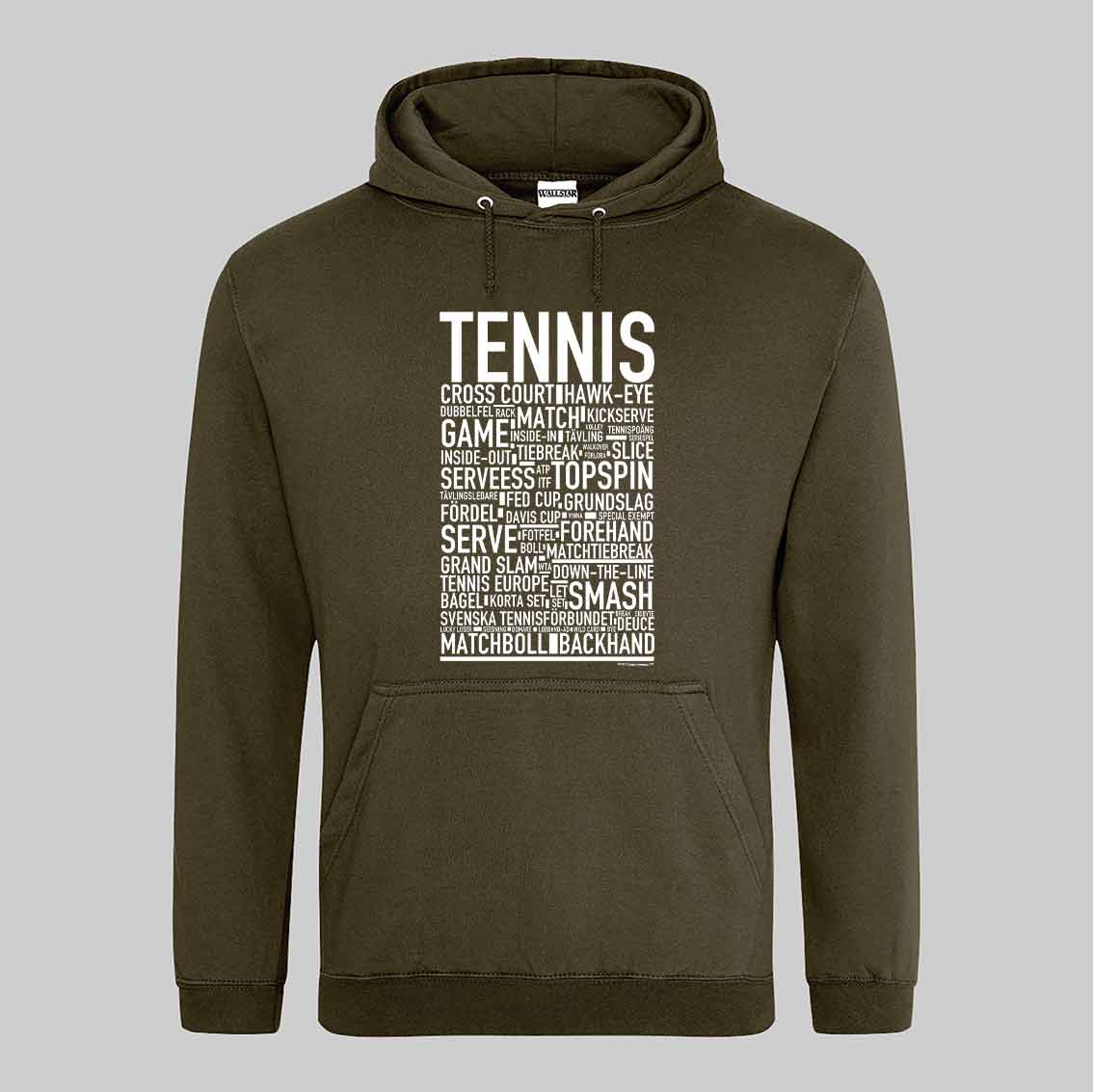 Tennis Text Hoodie