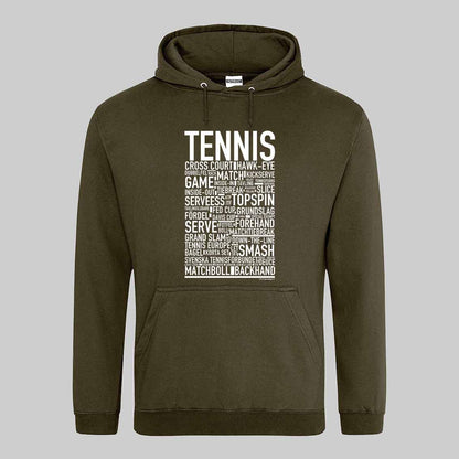 Tennis Text Hoodie
