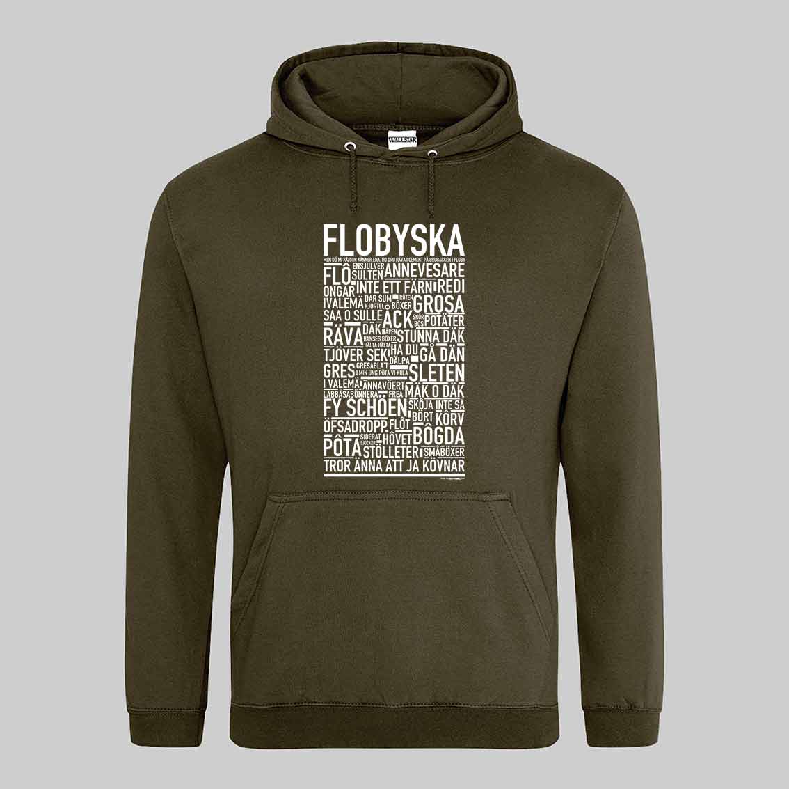 Flobyska Dialekt Text Hoodie
