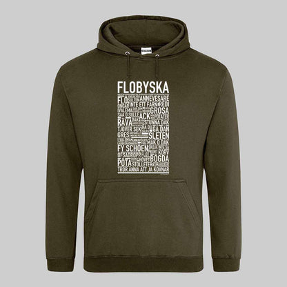 Flobyska Dialekt Text Hoodie