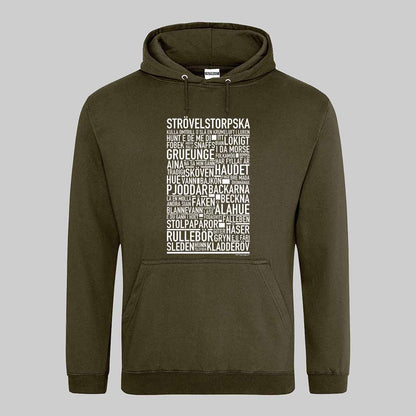 Strövelstorpska Dialekt Text Hoodie