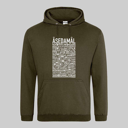 Åsedamål Dialekt Text Hoodie