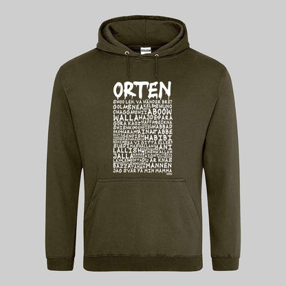 Orten Graffiti Dialekt Text Hoodie