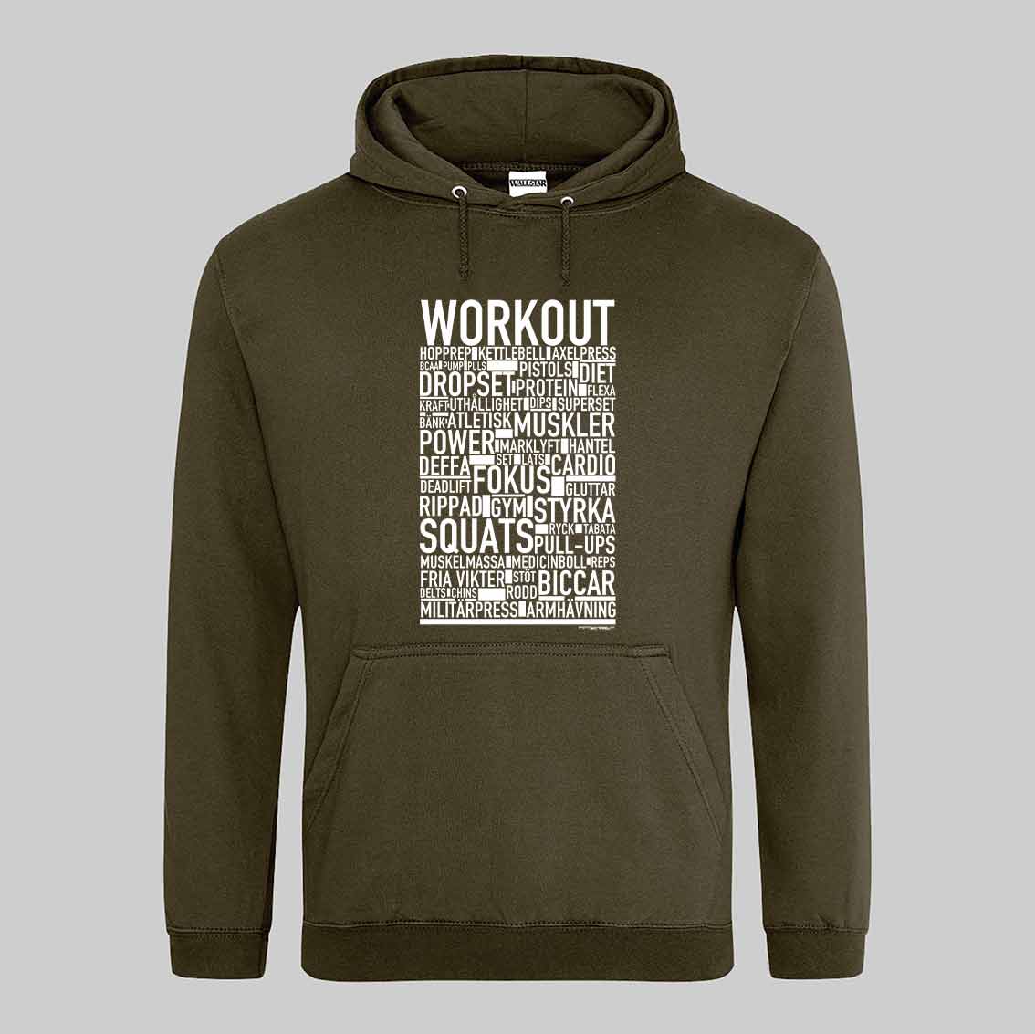 Workout Text Hoodie