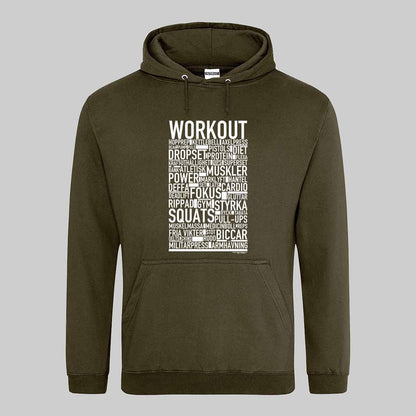 Workout Text Hoodie