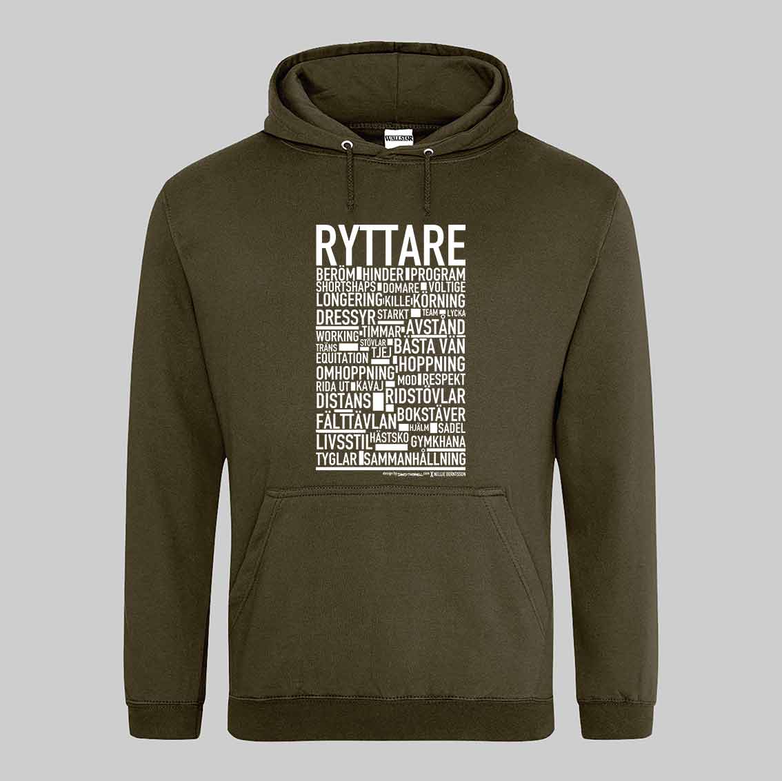 Ryttare Text Hoodie