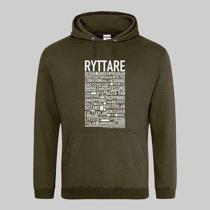 Ryttare Text Hoodie