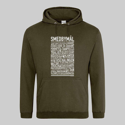 Smedbymål Dialekt Text Hoodie