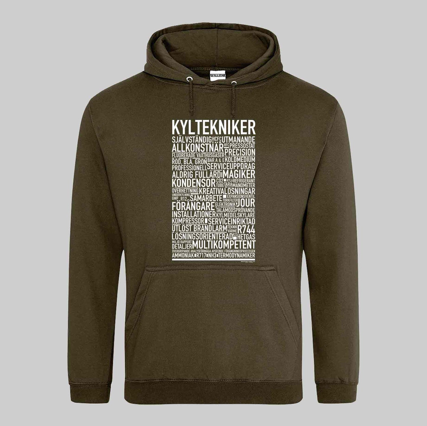 Kyltekniker Text Hoodie
