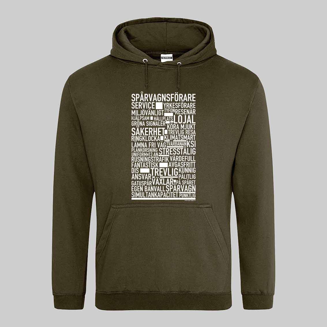 Spårvagnsförare Text Hoodie
