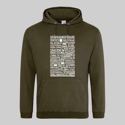 Spårvagnsförare Text Hoodie