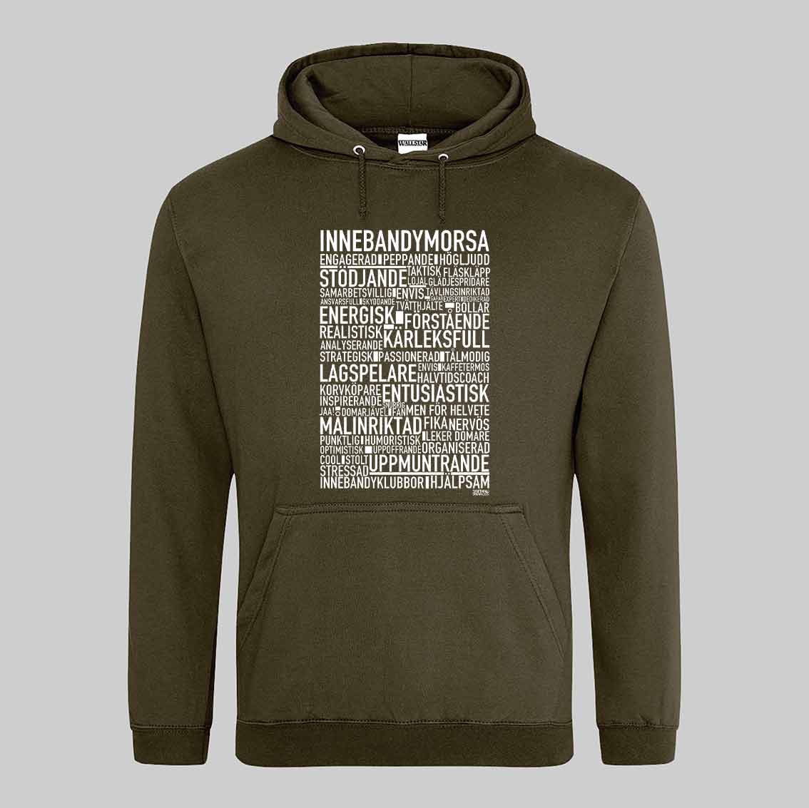 Innebandymorsa Text Hoodie