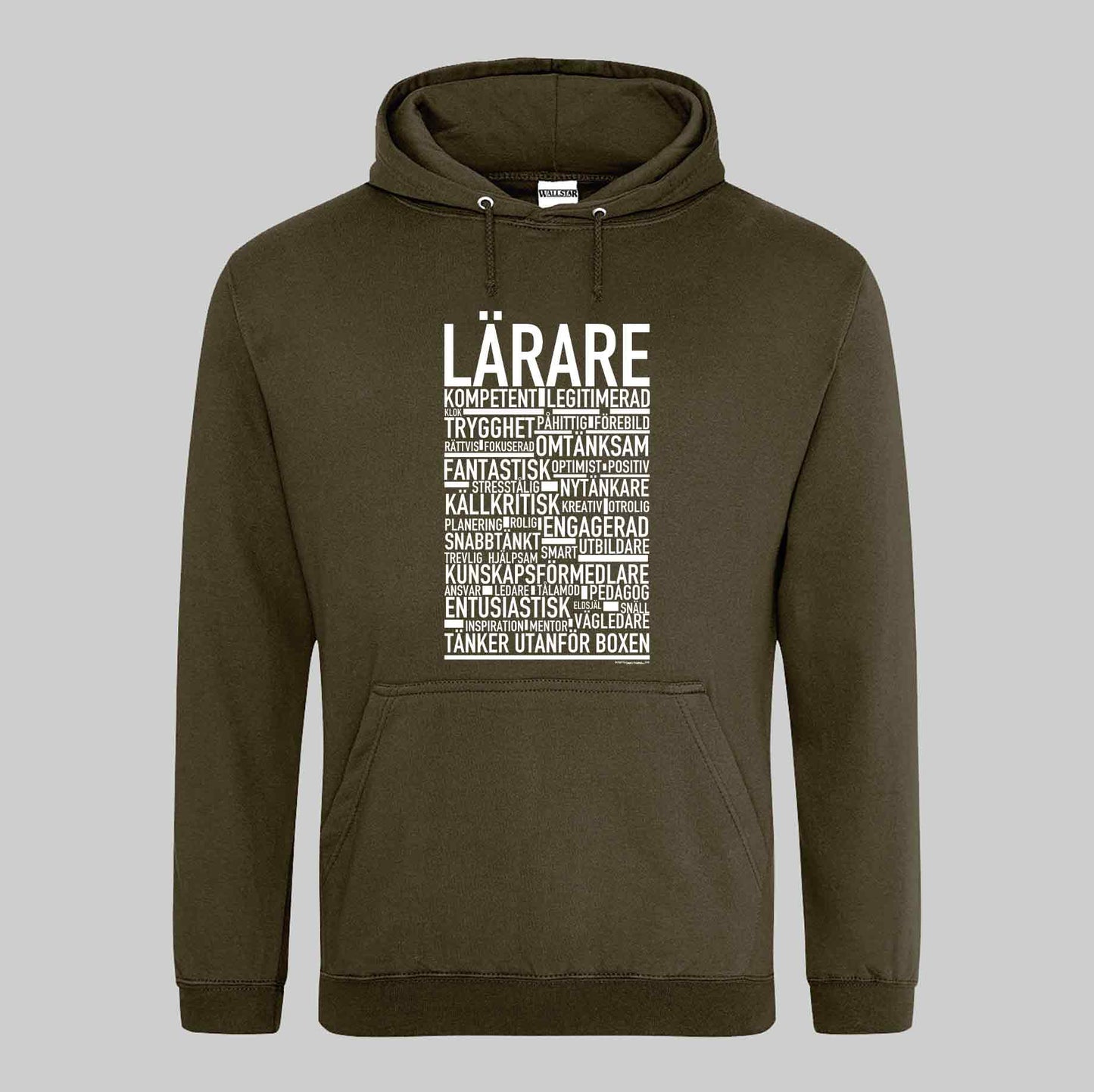 Lärare Text Hoodie