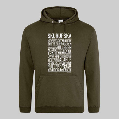 Skurupska Dialekt Text Hoodie