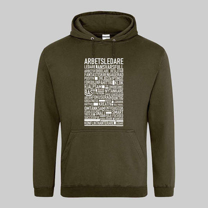 Arbetsledare Text Hoodie
