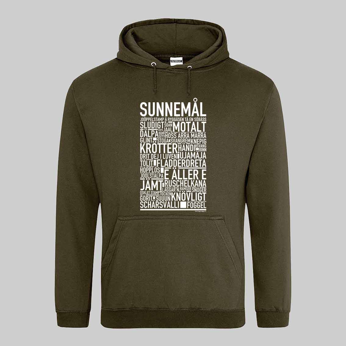 Sunnemål Dialekt Text Hoodie