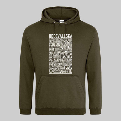 Uddevallska Dialekt Text Hoodie