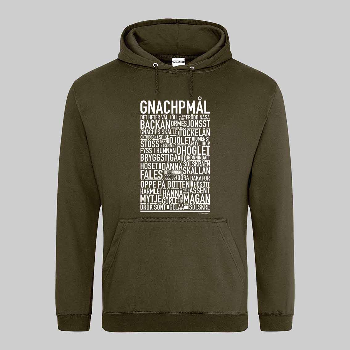 Gnachpmål Dialekt Text Hoodie