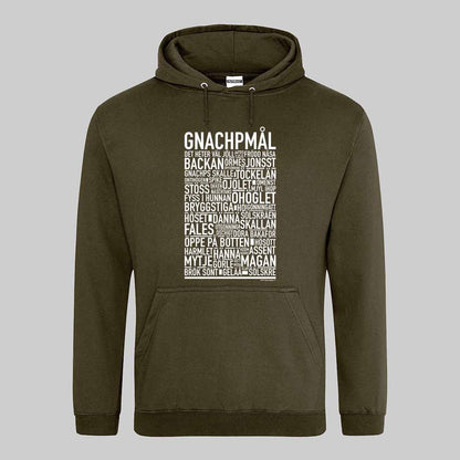 Gnachpmål Dialekt Text Hoodie