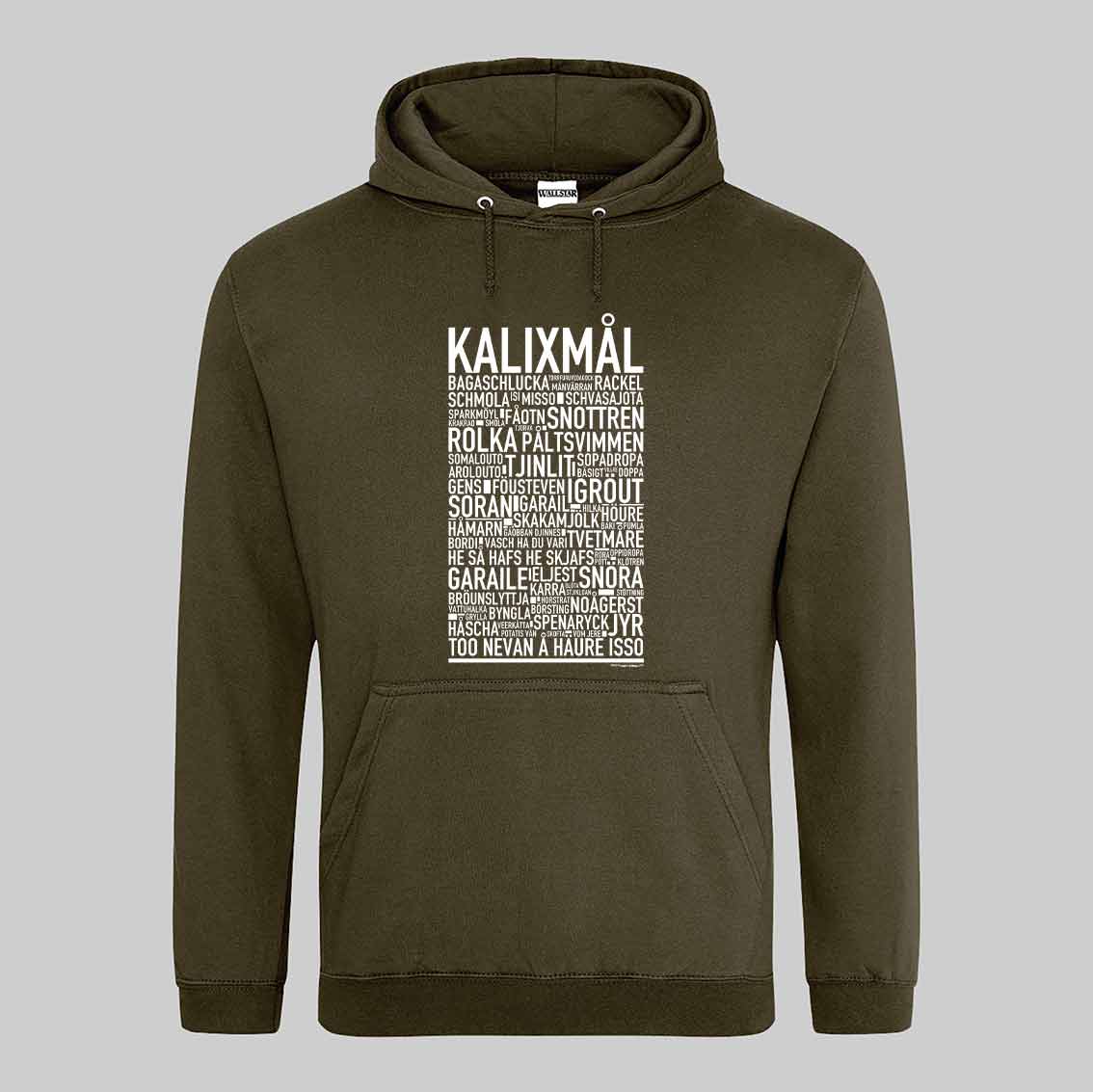 Kalixmål Dialekt Text Hoodie