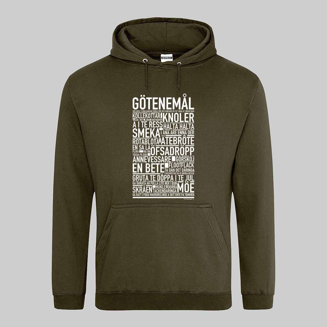Götenemål Dialekt Text Hoodie