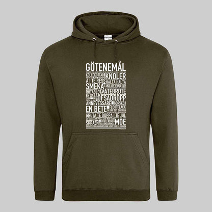 Götenemål Dialekt Text Hoodie
