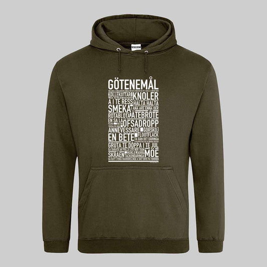 Götenemål Dialekt Text Hoodie
