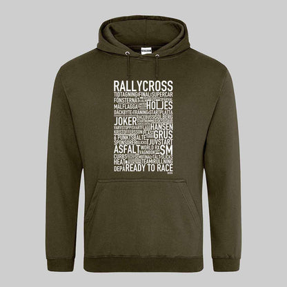 Rallycross Text Hoodie