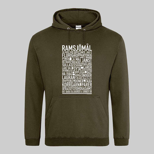 Ramsjömål Dialekt Text Hoodie