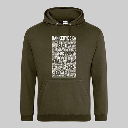 Bankerydska Dialekt Text Hoodie