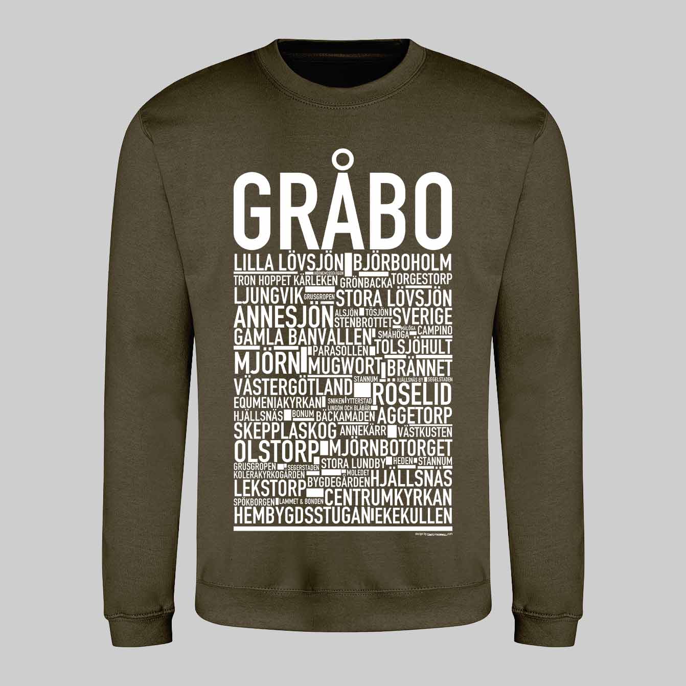Gråbo Text Sweatshirt