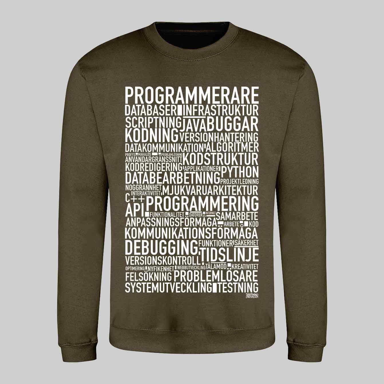 Programmerare Text Sweatshirt