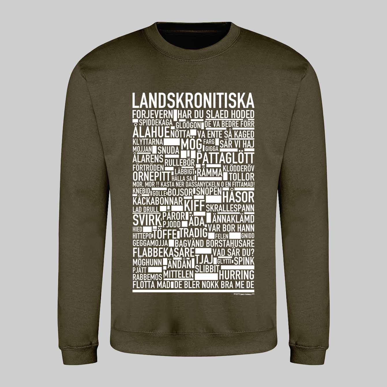 Landskronitiska Dialekt Sweatshirt