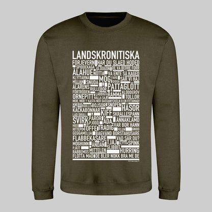Landskronitiska Dialekt Sweatshirt