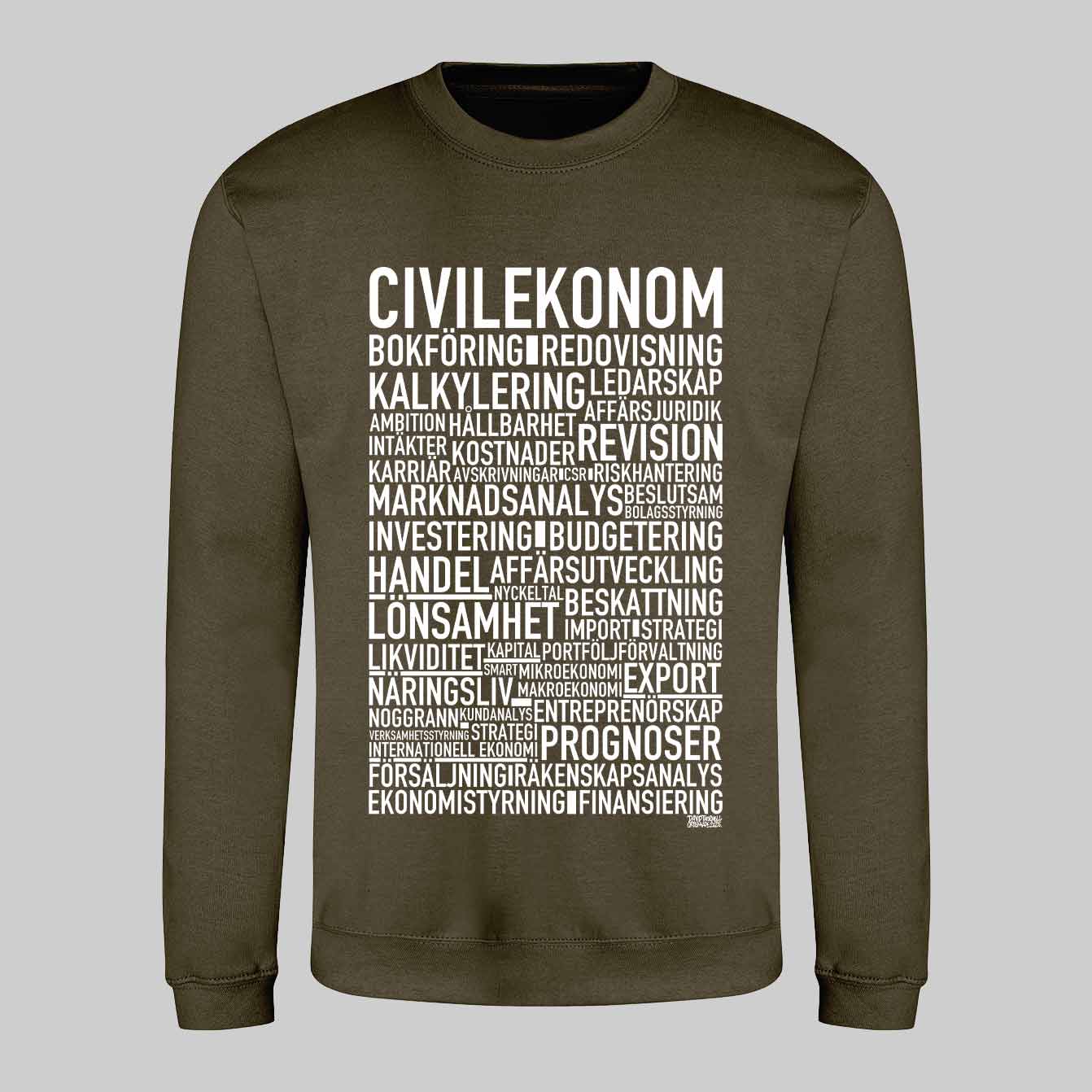 Civilekonom Text Sweatshirt