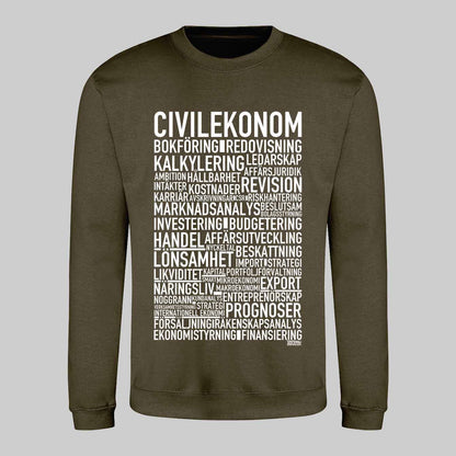 Civilekonom Text Sweatshirt