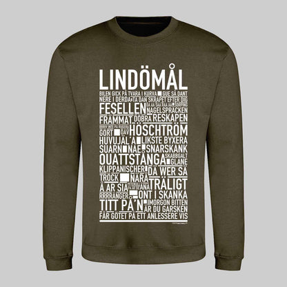 Lindömål Dialekt Text Sweatshirt