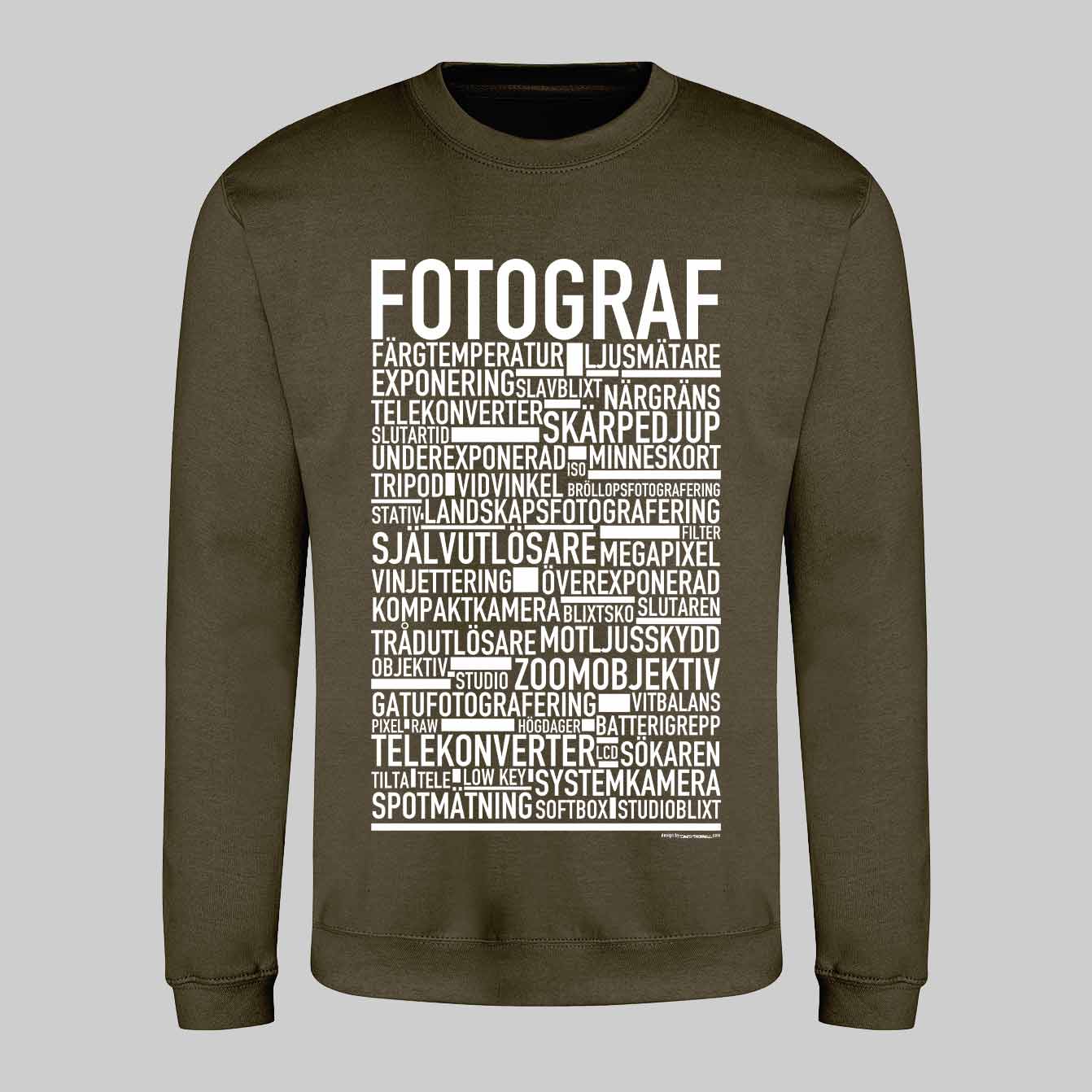 Fotograf Text Sweatshirt